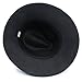 ELENKER Unisex Fedora Hat Bowler Hat Gangster Classic Porkpie Derby Hats Black