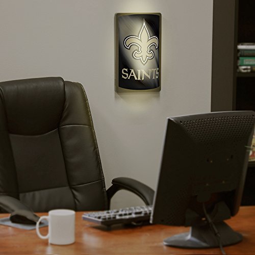 Party Animal New Orleans Saints Logo MotiGlow Light Up Sign