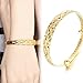 OPK Women bangles Bangle Bracelets for Women bracelet for womenFashion bracelet for women Classical 18k Gold Plating 6-7 inch wrist size Copper Jewelry Gifts for Ladies