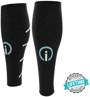 Calf Compressions Sleeves for Running and Cycling - by ignitionfit for both Men &amp; Women - Sports Recovery and Performance Enhancement for Fitness Enthusiasts of All Levels and Disciplines