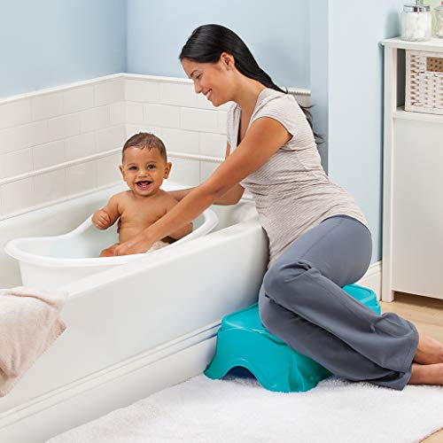 Summer Comfort Height Bath Tub Elevated and Spacious Baby Bathtub with