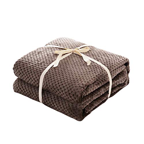Fluffy Dog Blanket Fleece Washable Soft Throw for Dogs, Cats, Puppies, Rabbits - Cosy Warm Pet Cushion for Small Medium Animals, 100x70CM