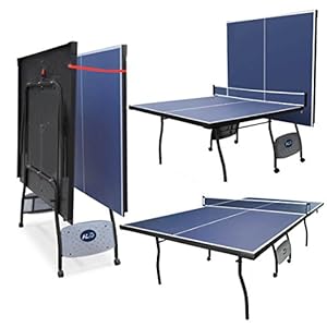 9FT Professional Full Size Folding Indoor Outdoor Fitness Table Tennis ...