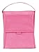 Eunichara Basic Cooler Lunch Bag Foldable with Thermal Insulated Lining Reusable (Cooler/Warmer) - Pink