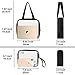 3 pcs CGBE TSA Approved Toiletry Bag with Handle Strap, Clear Toiletry Bag for Liquid Bottles/Cosmetic 3-1-1 Travel Toiletry Bag, Quart Size Carry on Makeup Pouch 3 Packs (Upgrade Black With 2 Size)