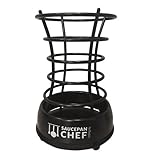 Saucepan Chef Utensil Holder - Black