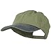 New Big Size Washed Cotton Ball Cap - Khaki Navy (for Big Head)