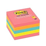 Post-it Pop-up Notes, America's #1 Favorite Sticky Note, 3 in x 3 in, Cape Town Collection, 5 Pads/Pack (3301-5AN),Multicolor