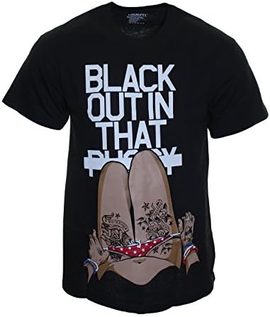 TRUKFIT Black Out In That P Short Sleeve T-Shirt (M, Black)