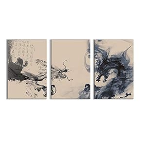 wall26 - 3 Plane Canvas Wall Art -...