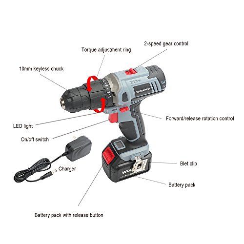 Аккумулятор workpro 20v