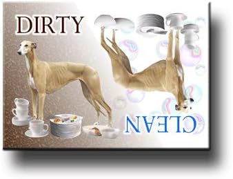 Greyhound Dishwasher Magnet No 2