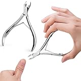 AStorePlus Professional Stainless Steel Nail Care Clipper Cutter Cuticle Personal Manicure Set & Pedicure Set, False Nail Art Tips Clipper