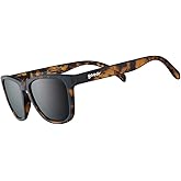 goodr Bosley's Basset Hound Dreams Polarized Sunglasses, Medium Sized (OG), Brown Translucent Frames with Brown Non-Reflective Glare Reducing Lenses, UV400 Protection, No Slip, No Bounce