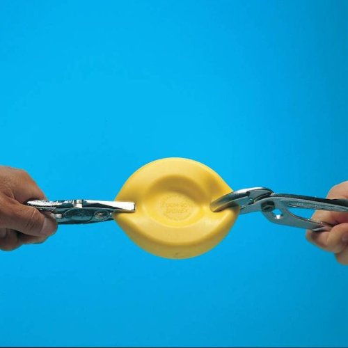 DOM DOM-90 SPT # 166210 Super Safe Floor Hockey Puck, Yellow - Thumbnail 2
