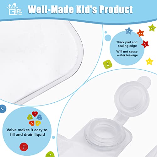 GiftAmaz Sensory Pad for Kids, Colors and Shapes Sorter Toys, Fine