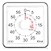 Kirot Visual Countdown Timer Electronic Digital Kitchen Timer, Reading Timer, Quiet Counting, Loud Alarm Sound 60 Minutes Limit Counter, For Classroom Teaching,Homework Games Cooking Office Meeting