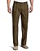 Dockers Men's Easy Khaki D3 Classic-Fit Pleated Pant, Rifle Green, 36W x 32L
