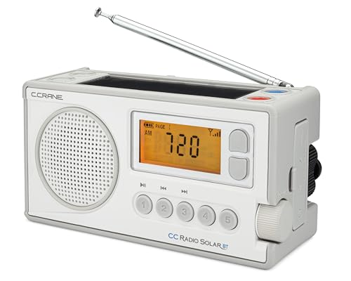 C. crane C. Crane Ccradio Solar Bluetooth Receiving