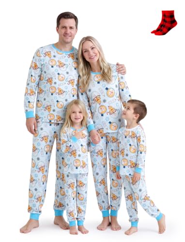 PATPAT Family Gingerbread Christmas Pajamas