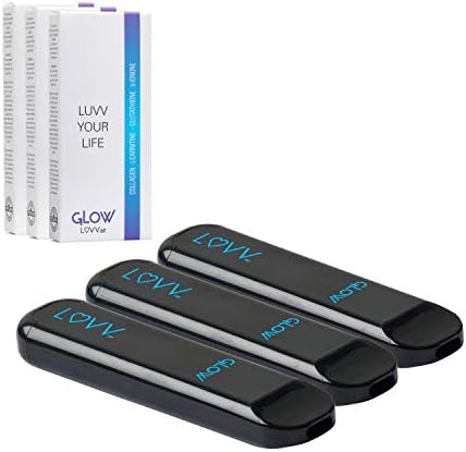 Glow Aromatherapy Personal Pen Diffuser - Natural Lavender Essential Oil Infused with Collagen, L-Carnitine, Glutathione, B-Ionone for a Healthy Glow