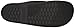 adidas Men's Adilette Cloudfoam Ultra Flip-Flops Slide Sandals, Core Black/Core White/Core Black, 10