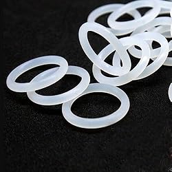 Seal Washer 3pcs 5mm Wire Diameter Silicone O-Ring