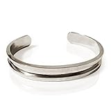 Hair-tie Bracelet- Silver (Hypoallergenic)
