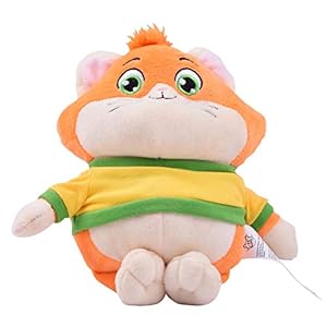 44 Gatos – Peluche musical Albondiga, 20 cm con música de la serie (Smoby 170209)