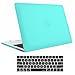 ProCase MacBook Pro 13 Case 2019 2018 2017 2016 Release A2159 A1989 A1706 A1708, Hard Case Shell Cover and Keyboard Skin Cover for MacBook Pro 13 Inch with/Without Touch Bar -Turquoise