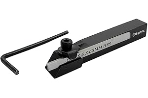 AD INTERNATIONAL A.D International Mini Lathe Cut off 6 mm Square Parting Tool + HSS Blade For Emco Unimat Lathes