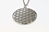 Flower of Life Pattern Charm Alloy Metal 1.2