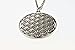 Flower of Life Pattern Charm Alloy Metal 1.2