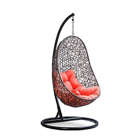 HomeTown Begonia Swing with Stand (Brown)