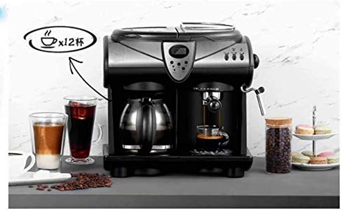 Kaffeemaschine voll halbautomatisch nach Hause Italienischer Dampfmilchschaum 1800W, 1,5lL – Bild 8