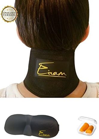 Eiram Self Heating Neck Brace, Neck Pain Relief | Physical Therapy,Tourmaline Heating for Stiff Neck, Flexible Cervical Collar, Adjustable| Neck Support,Chronic Pain Relief | A Natural Healing Device