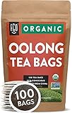 FGO Organic Oolong Tea, Eco-Conscious Tea Bags, 100