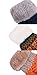 Arctic Paw 3 Pairs Kids' Sherpa Lined Knit Mittens Boys Girls Winter Gloves