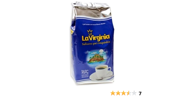 Amazon.com: La Virginia Sugar - Café tostado, 8.82 oz : Comida Gourmet y  Alimentos