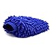 AUTDER Ultimate Car Wash Mitt - 2 Pack - Premium Chenille Microfiber Wash Glove - Wash Mitt - Lint Free - Scratch Free - Regular Size - Blue