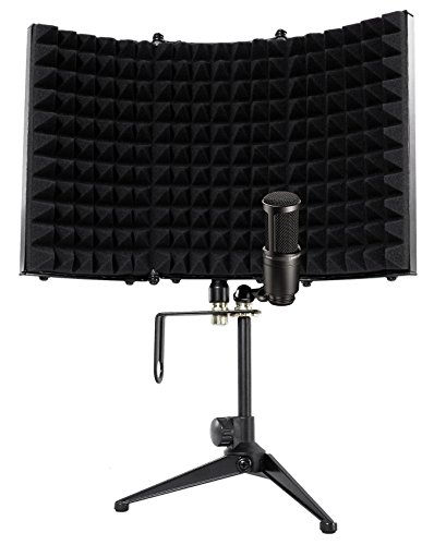 Audio-Technica AT2041SP AT2020+AT2021 Studio Condenser Microphones+Iso Shield