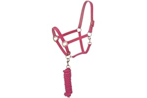 Tough 1 Tough-1 Neoprene Padded Halter with Antique Hardware Lead Set