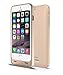 iPhone 6 Battery Case, JOTO Slim Fit Extended Battery Case for Apple iPhone 6 4.7 Inch - 3100mAh / 150% Extra Battery [Apple MFI Certified] - External Rechargeable Protective iPhone 6 Charger Case / Best iPhone 6 Charging Case / Extended iPhone 6 Backup Power Bank Battery Pack Cover Cases, (iPhone 6 Battery Pack / iPhone 6 Power Case / iPhone 6 USB Juice Bank / iPhone 6 Battery Charger) [Gold / Gold]