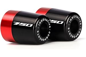 Goxmoto Motorcycle Handlebar Grips Bar End Plugs Caps Compatible with H.onda CB750 2025 Handle Bar Ends CB 750 Accessories