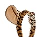 Wildlife Tree Plush Cheetah Ears Headband and Tail Set for Cheetah Costume, Cosplay, Pretend Animal Play or Safari Party Costumes