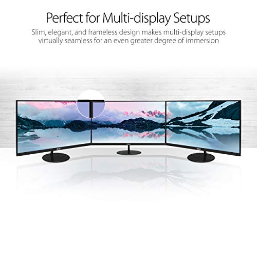 ASUS VL279HE 27” Eye Care Monitor, 1080P Full HD (1920 x 1080), IPS, 75Hz, Adaptive-Sync, FreeSync, HDMI D-Sub… - Image 3