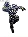 Black Panther Patch Wakanda Marvel Comics Superhero Theme logo Series 2018 New Movies Embroidered Iron / Sew on Badge DIY Appliques by Athena Brands
