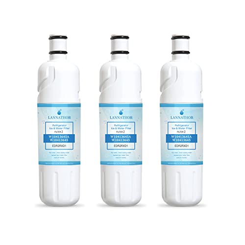 Lannathor W10413645A Water Caps Replacement Part Compatible with Kenmore 9082, EDR2RXD1, W10413645, 46-9082, 46-9903, P6RFWB2 (3 Packs)