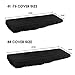 Piano Keyboard Dust Cover For 61/76/88 Keys- Electric/Digital Piano Stretchable Protective Keyboard Cover, Elastic Cord Locking Clasp, Machine Washable (61-76 Keys)