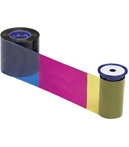 Amazon.com: Datacard 535700-004-R010 YMCKT Color Ribbon for CD800